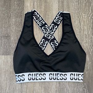 Guess Logo Sports Bra